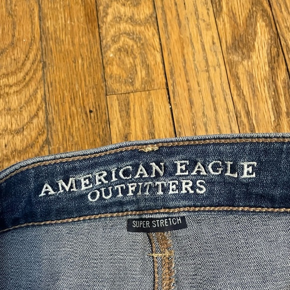 AMERICAN EAGLE | Women’s Hi-Rise Jegging Graffiti Jeans Size 6 Regular - Picture 11 of 16